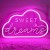 Neon Sweet Dreams Bulut Led Aydınlatma Tabela
